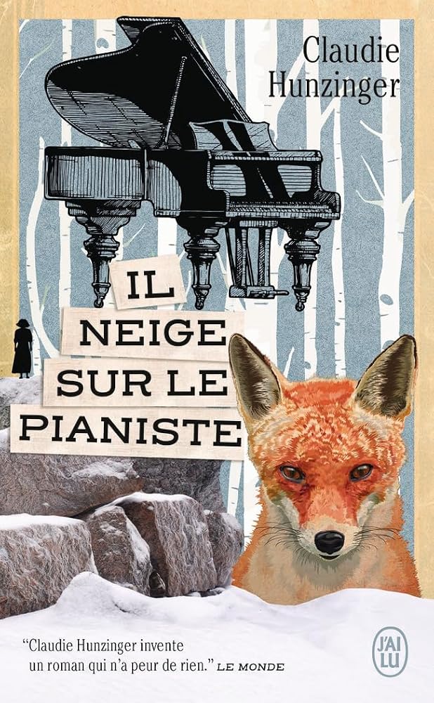 Il neige sur le pianiste par Claudie Hunzinger