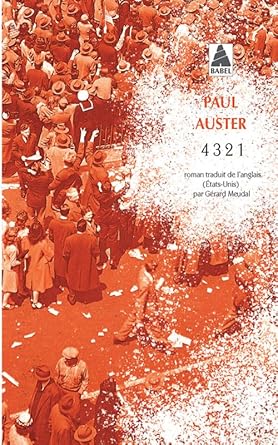 4 3 2 1 par Paul Auster