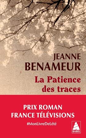 La patience des traces par Jeanne Benameur