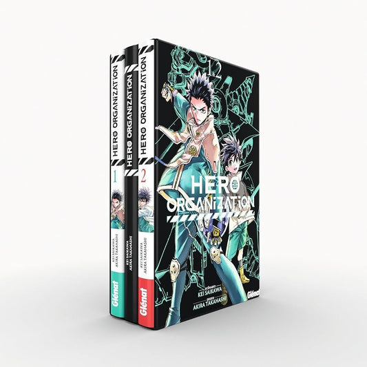 Hero organization : coffret tomes 1 et 2 par Akira Takahashi, Kei Seikawa