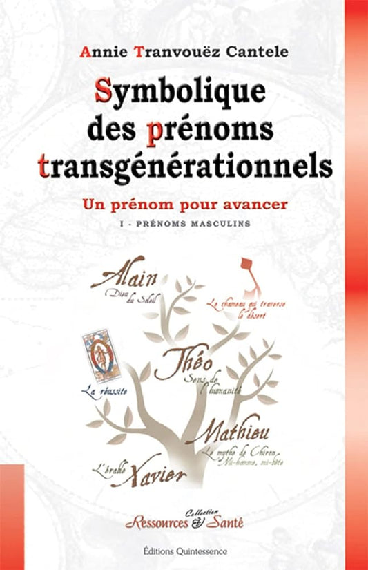 Symbolique des prénoms transgénérationnels livre Annie Tranvouëz Cantele