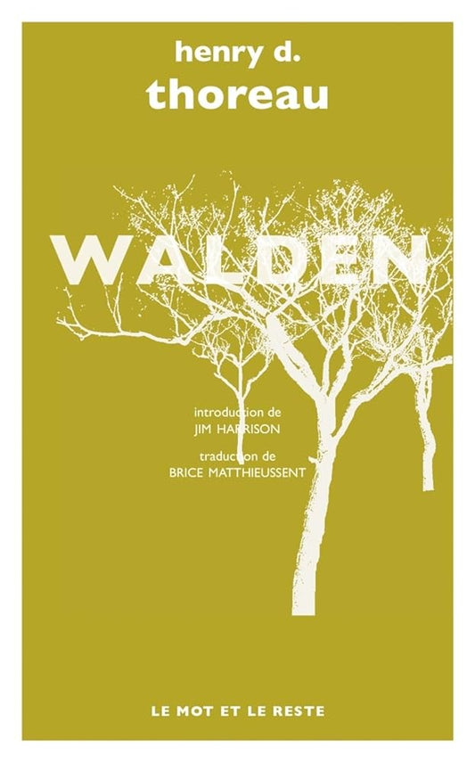 Walden par Henri David Thoreau