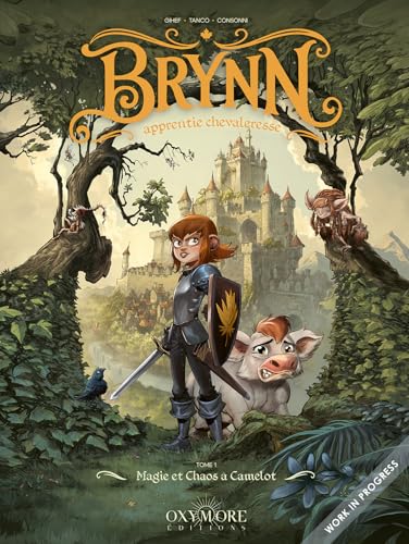 Brynn apprentie chevaleresse, tome 1 : Magie et chaos à Camelot par Gihef
