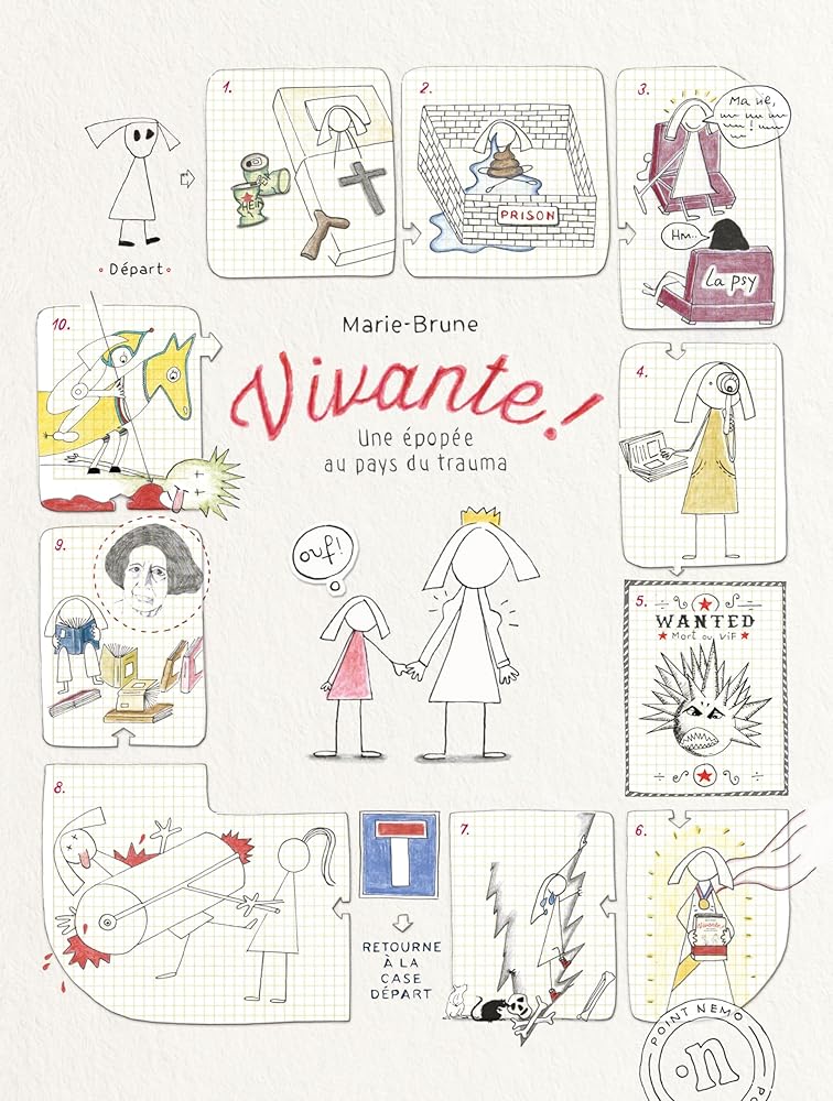 Vivante ! : une épopée au pays du trauma par Marie-Brune