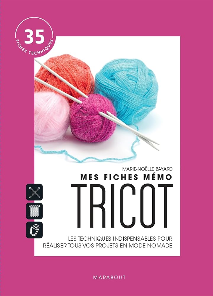 Mes fiches mémo Tricot Marie-Noëlle Bayard