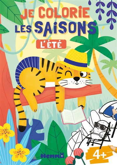 Je colorie les saisons : L'été par Madame Barbe