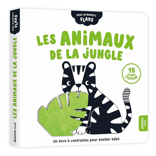Mes premiers flaps - les animaux de la jungle par Wendy Kendall