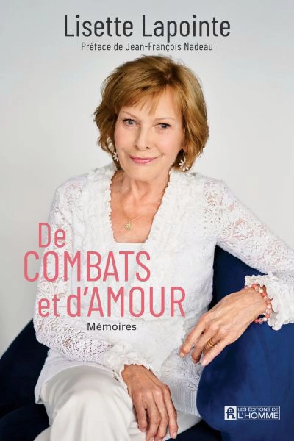 De combats et d'amour : mémoires par Lisette Lapointe