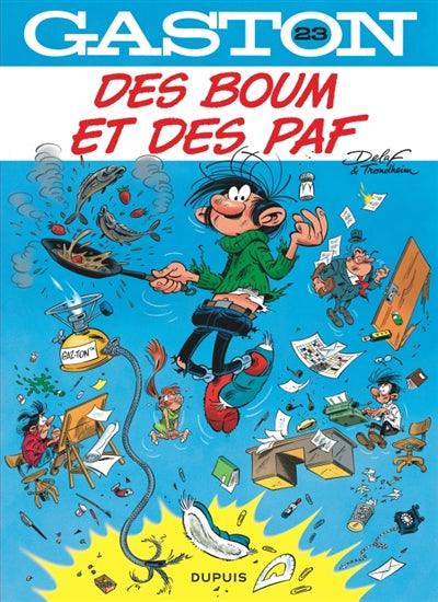 Gaston, t. 23 : Des boum et des paf par Lewis Trondheim