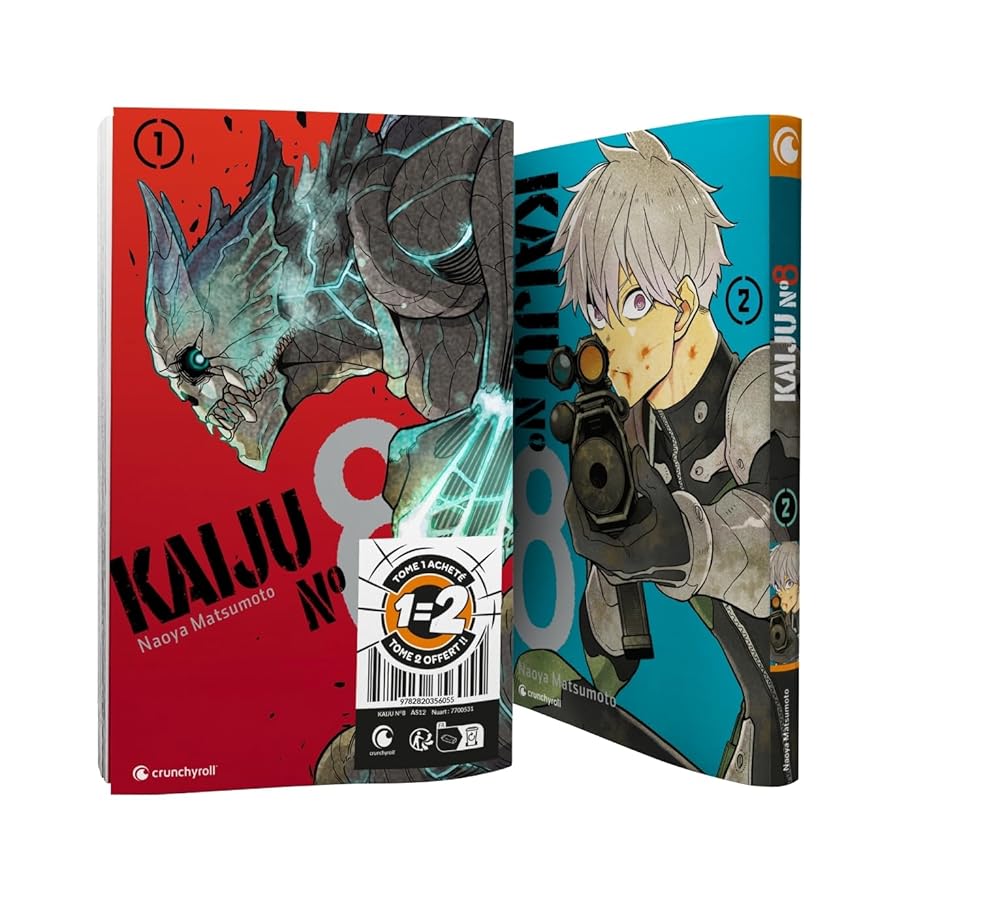 Kaiju n° 8 : tome 1 acheté = tome 2 offert !! par Naoya Matsumoto
