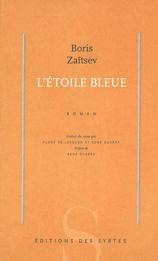 L'étoile bleue livre Boris Zaïtsev