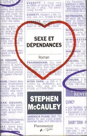 Sexe et dépendance livre Stephen McCauley
