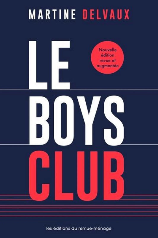 Le boys club Martine Delvaux