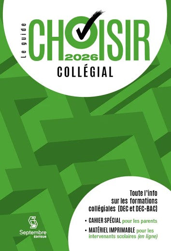 Guide Choisir Collégial 2026