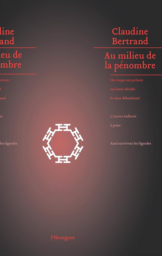 Au milieu de la pénombre Claudine Bertrand