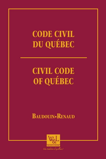 Code civil du Québec Aout 2026 par Collectif