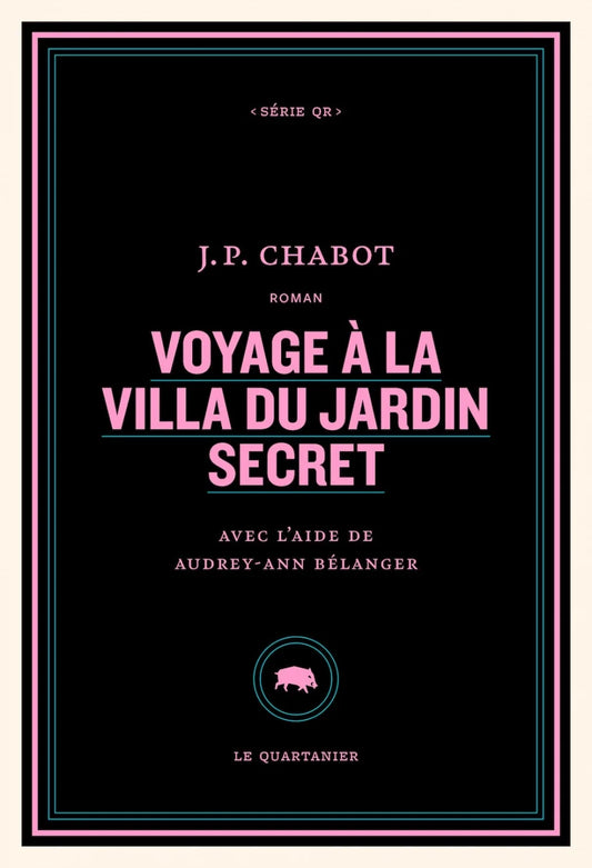 Voyage à la villa du jardin secret livre J. P. Chabot