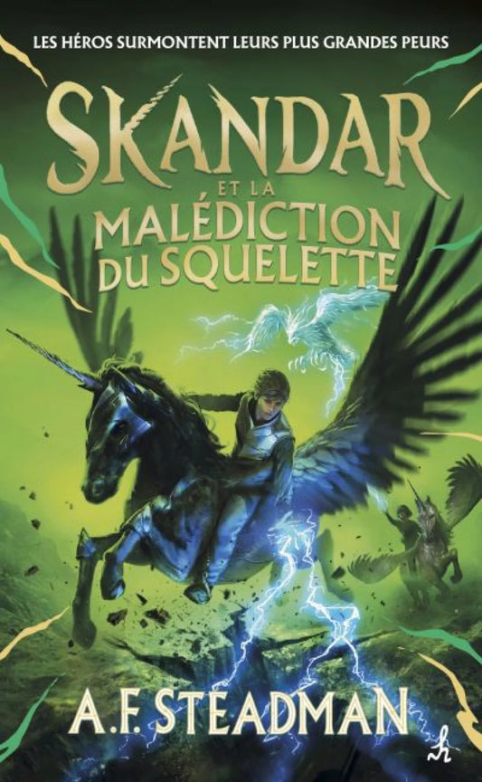 Skandar et la malédiction du squelette par A. F. Steadman