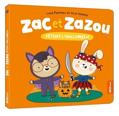 Zac et Zazou fêtent l'Halloween par Lucie Papineau