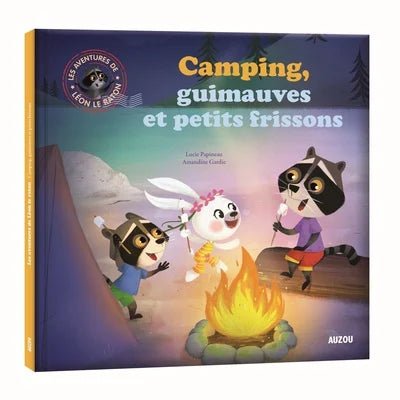 Les aventures de Léon le raton : Camping, guimauves et petits frissons Lucie Papineau et Amandine Gardie