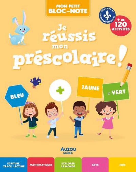 Je réussis mon préscolaire Marie-Désirée Martins