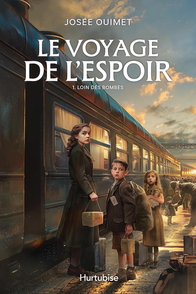 Le voyage de l'espoir, tome 1 : Loin des bombes par Josée Ouimet