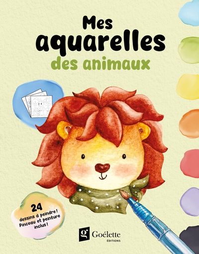 Mes aquarelles des animaux par Collectif