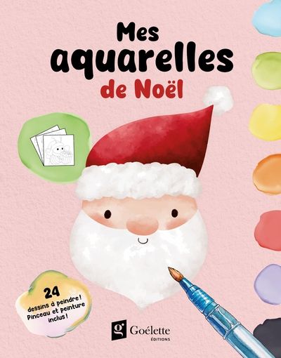 Mes aquarelles de Noël par Collectif