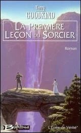 L'épée de vérité, tome 1 : La première leçon du sorcier Terry Goodkind