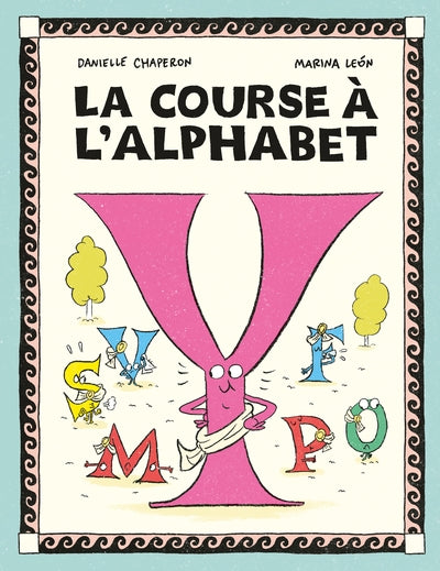 La course à l'alphabet par Danielle Chaperon