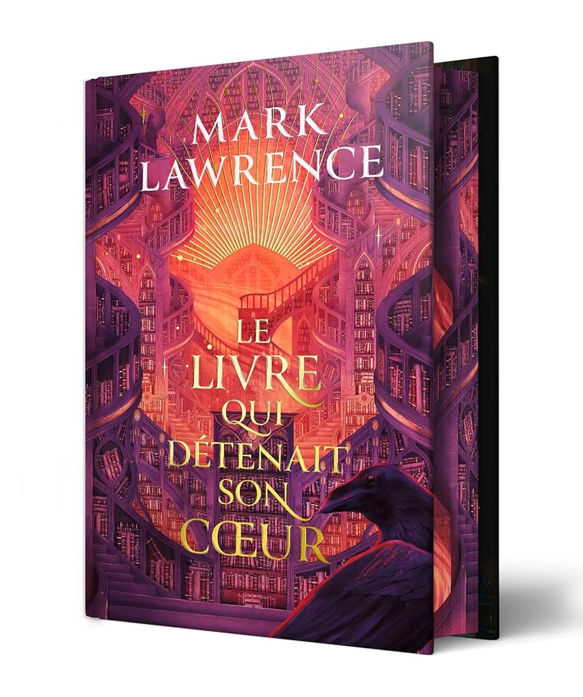 La trilogie de la bibliothèque, t. 3 : Le livre qui détenait son coeur par Mark Lawrence