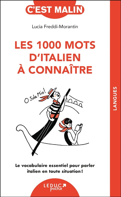 Les 1000 mots d'italien à connaître, c'est malin ! par Lucia Freddi Morantin