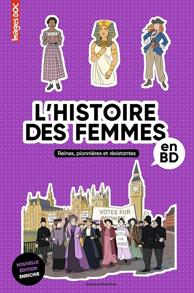L'histoire des femmes en BD : reines, pionnières et résistantes par Pascale Bouchié