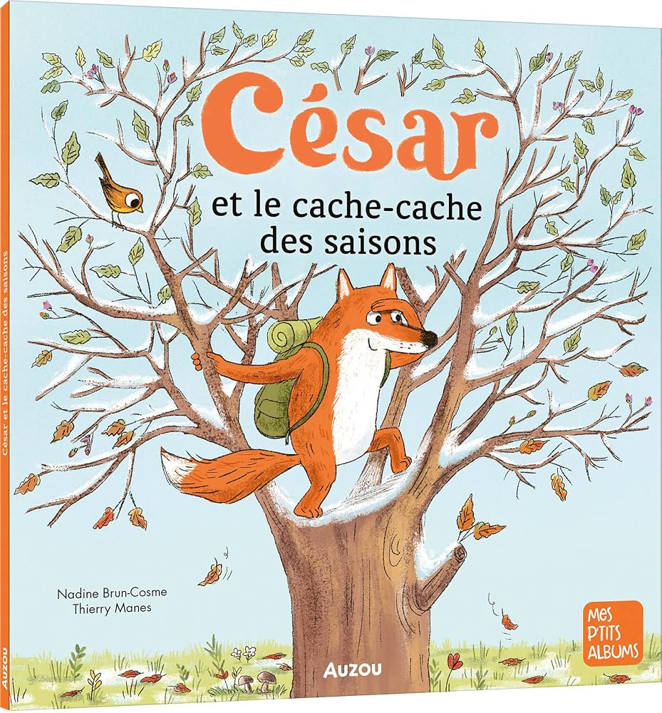 César et le cache-cache des saisons par Nadine Brun-Cosme
