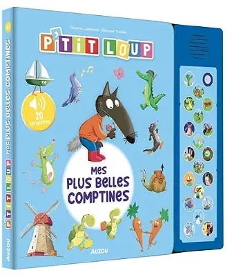 P'tit Loup : mes plus belles comptines par Orianne Lallemand