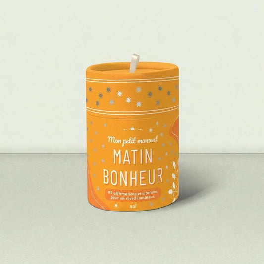 Matin bonheur : 85 affirmations et citations pour un réveil lumineux par Merci les Livres