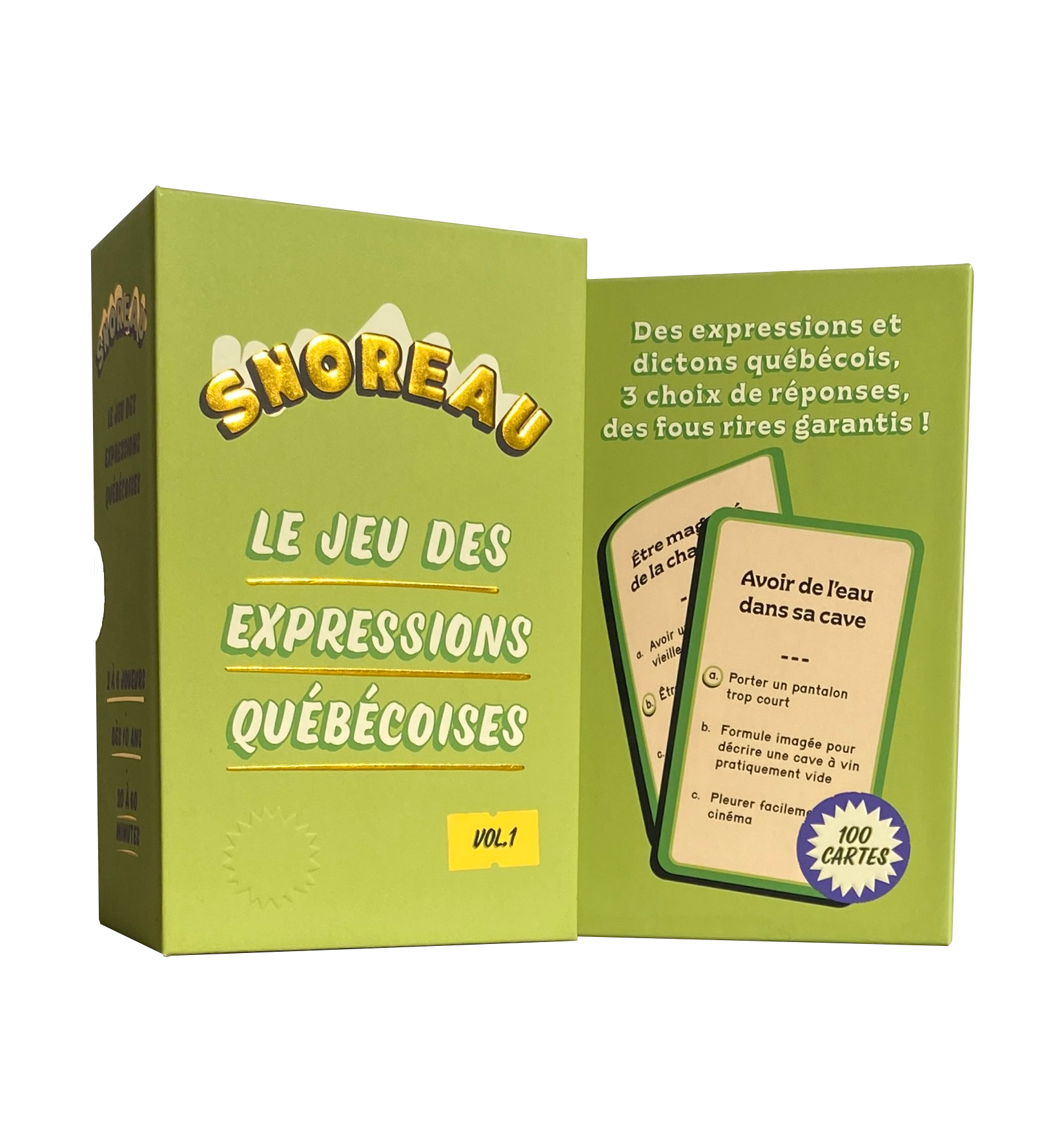 Le jeu des expressions québécoises (vol. 1) par Snoreau