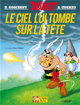 Le ciel lui tombe sur la tête par Albert Uderzo