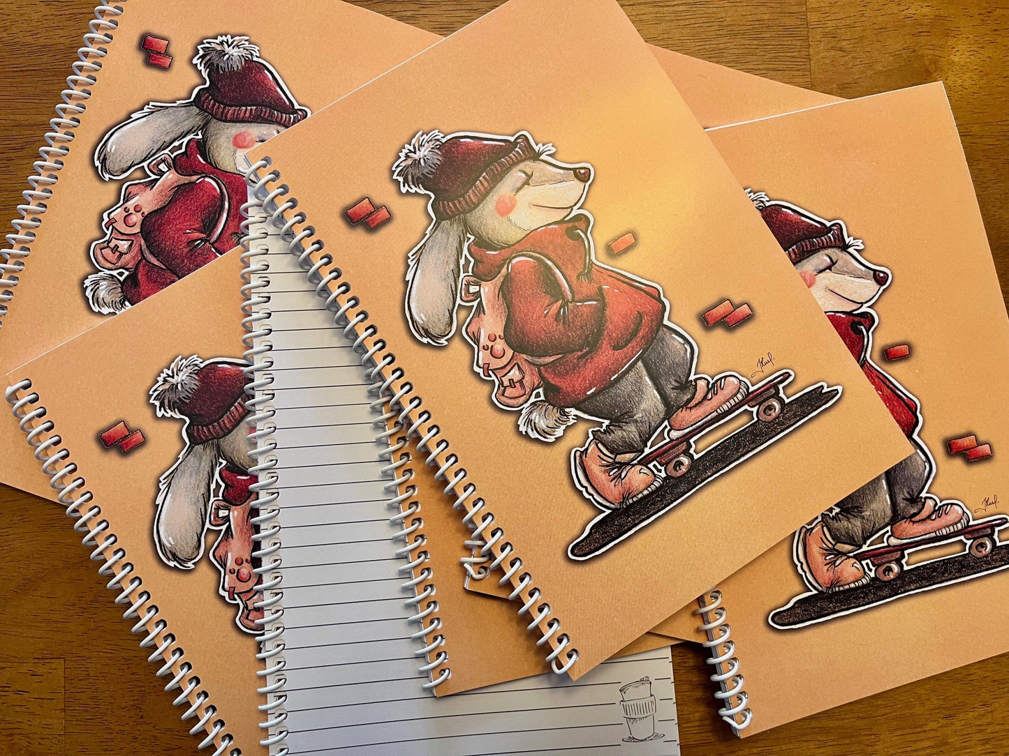 Cahier Lapin d'automne