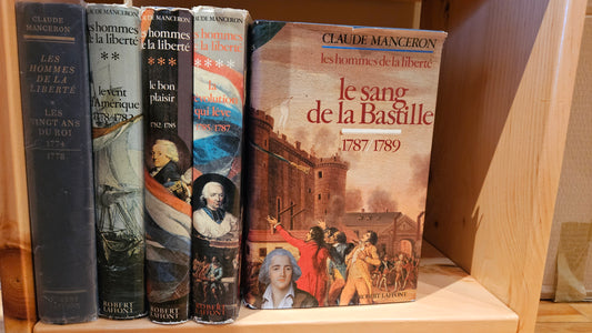 Les hommes de la liberté, 5 tomes par Claude Manceron