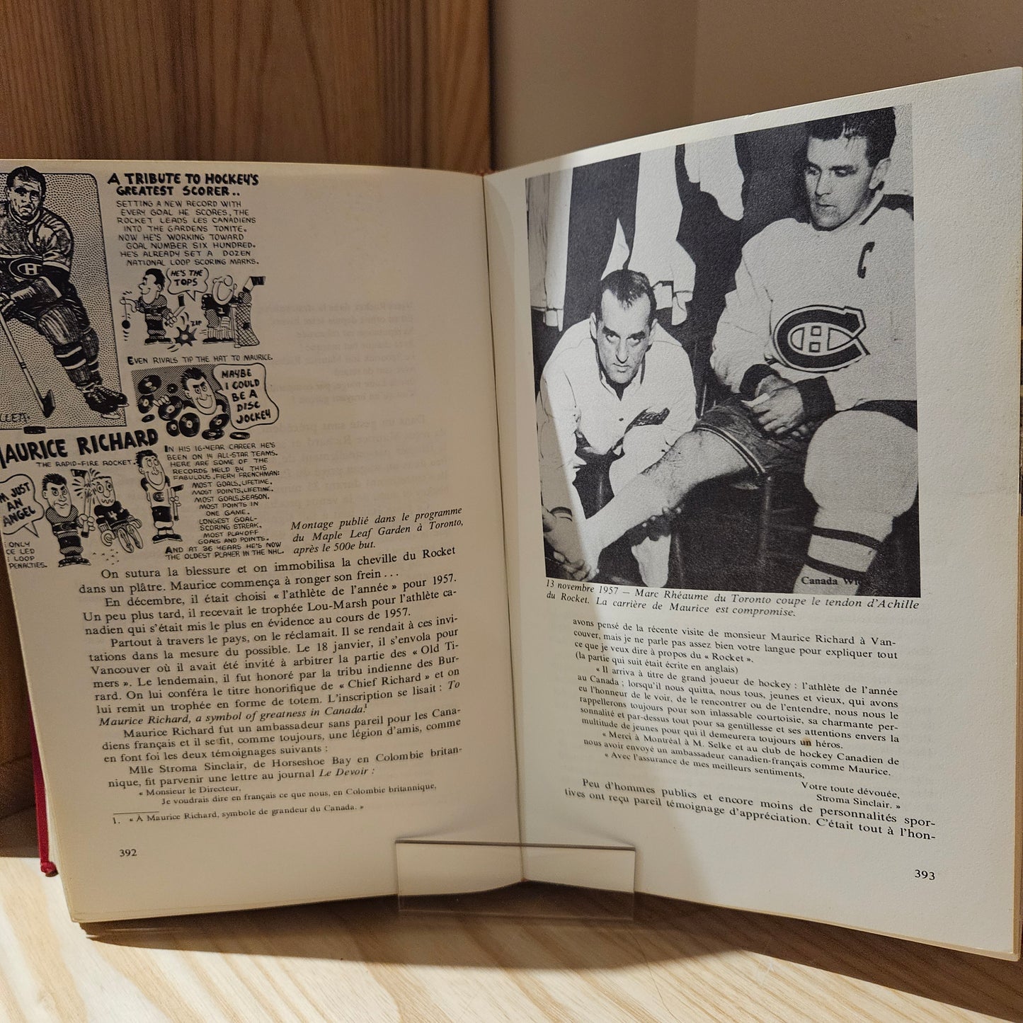 L'idole d'un peuple, Maurice Richard